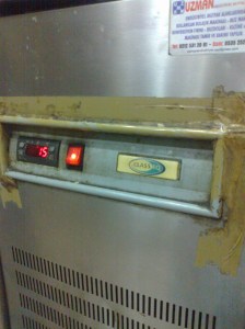 Sanayi tipi buzdolabı servisi